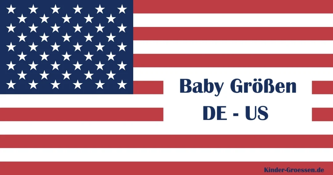 Baby Bekleidung Größen Deutschland Amerika - Baby Fashion Size Charts Germany United States of America