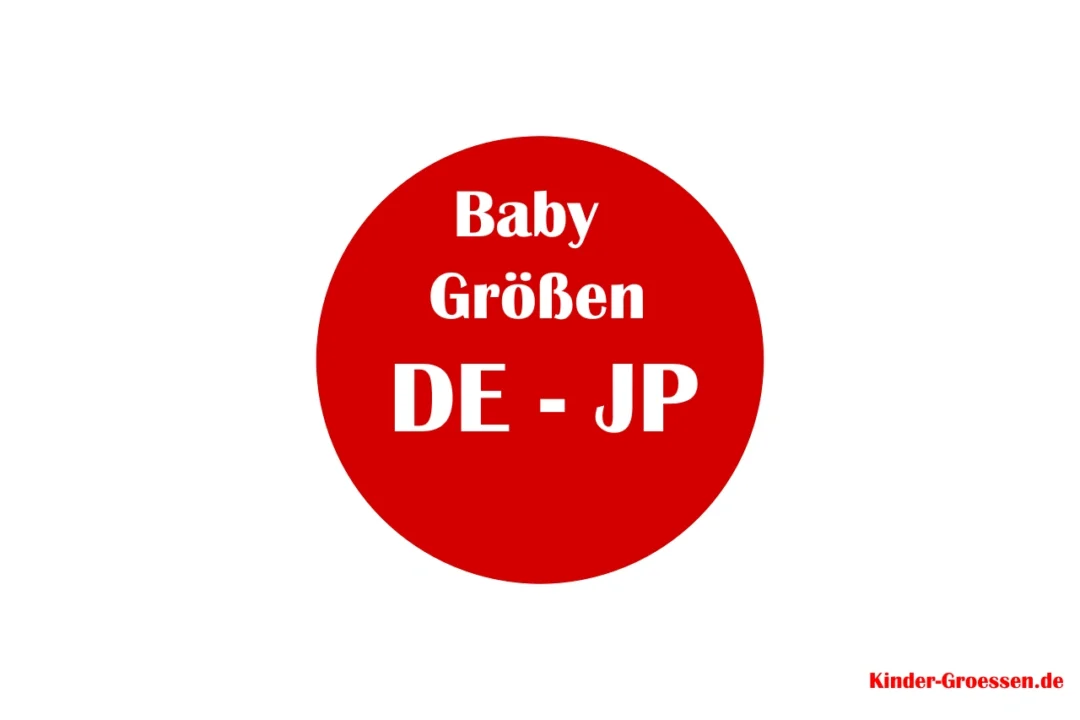 Baby Größen Deutschland Japan - Baby Size Chart Germany Japan