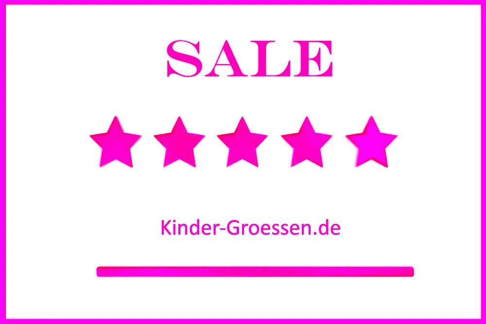 Kinder Groessen de Verkauf Sale